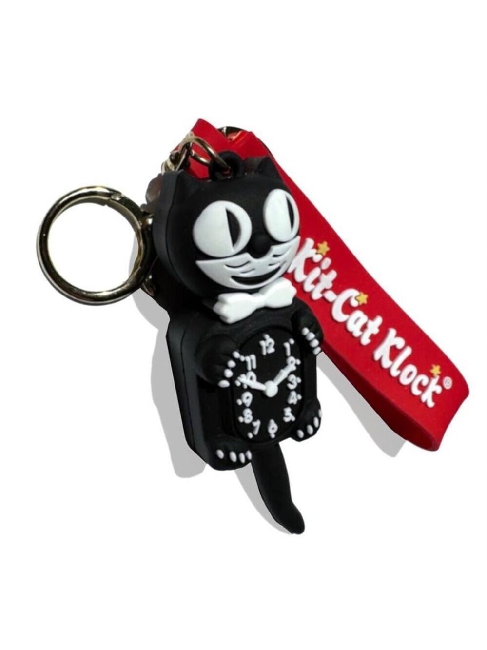 3D Kit-Cat Klock Figurine Keychain - Picture 2 of 3